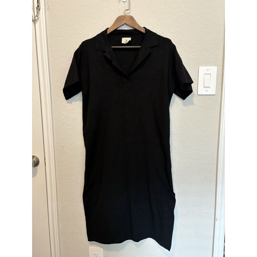 Tuckernuck Midi Polo Shirt Dress Womens Sz XS Minimalist Classic Channing Preppy